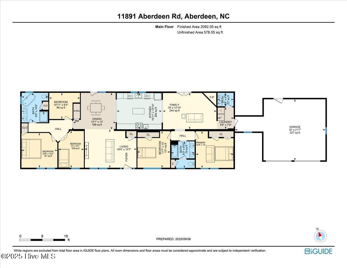 11891 Aberdeen Road Aberdeen, NC 28315 - Photo 35 of 35 01-Floorplan#1
