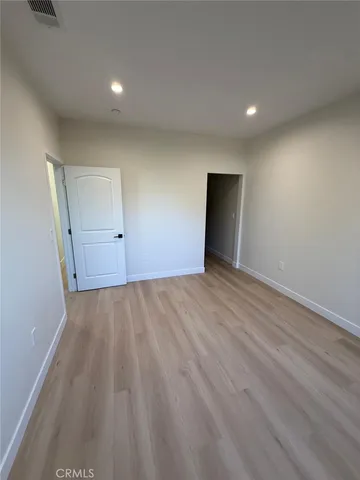 a view of a walk in closet