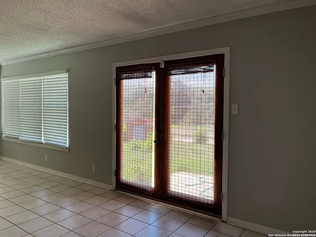 a view of an empty room with window