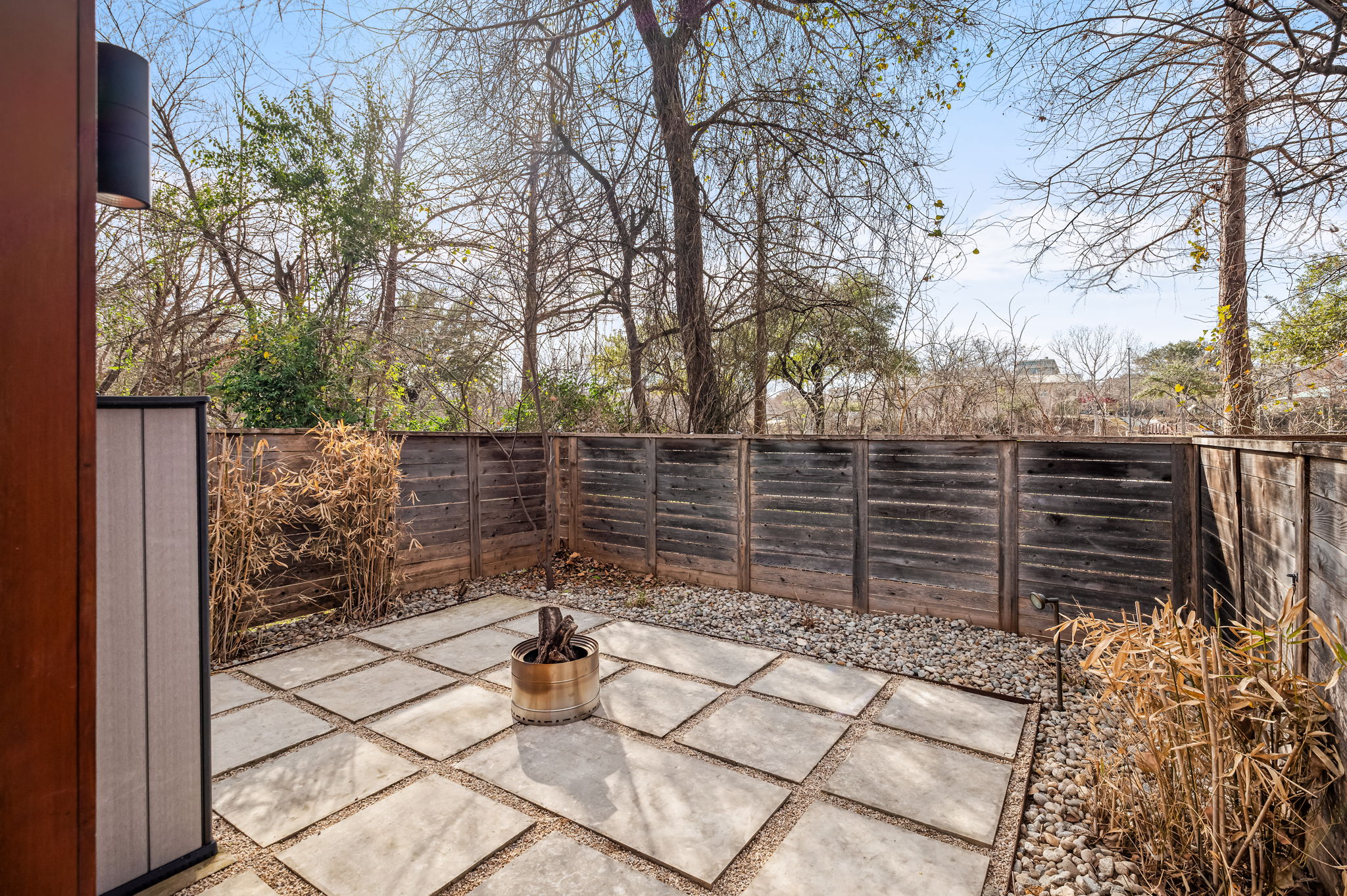 1124 Linden Street, Unit B Austin, TX 78702 - Photo 25 of 26 Fenced backyard featuring a patio area