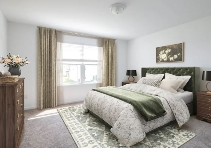 3591 Fellowship Road Columbia, TN 38401 - Photo 27 of 38 a bedroom with a bed and a window