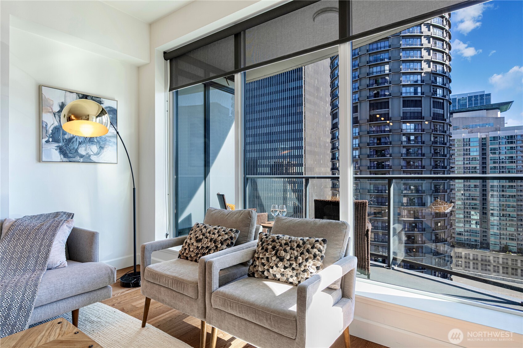 1920 4th Avenue, Unit 1809 Seattle, WA 98101 - Photo 4 of 30 a living room with furniture
