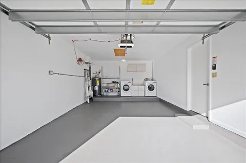 a view of storage and utility room