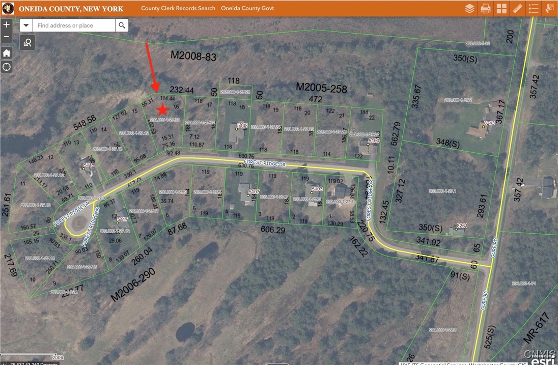 Lot 16 Forest Ridge Drive Rome, NY 13440 - Photo 3 of 7 Oneida County Clerk Records Search Lot 16