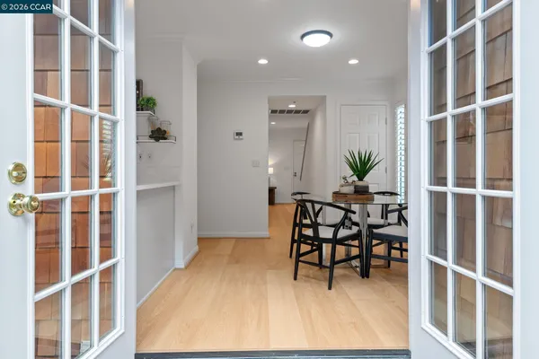 a view of livingroom with furniture and window