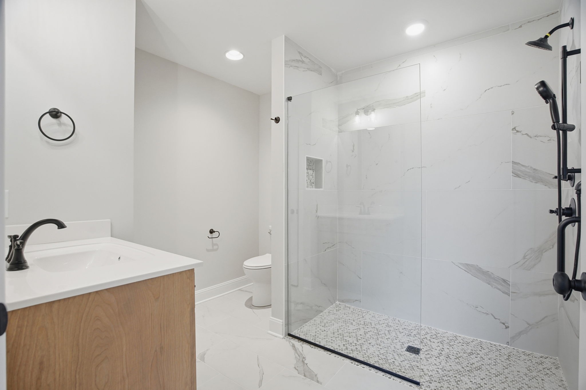 2139 Rylee Way, Unit 6 Greenbrier, TN 37073 - Photo 24 of 32 a bathroom with a sink a toilet and shower