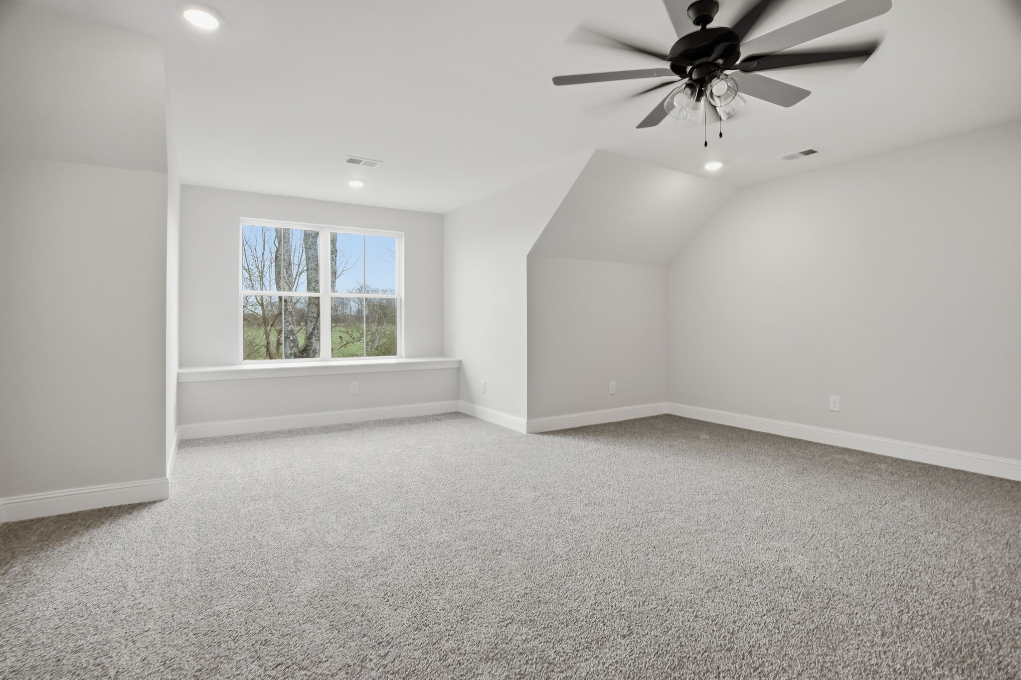 2139 Rylee Way, Unit 6 Greenbrier, TN 37073 - Photo 27 of 32 an empty room with a window and a fan