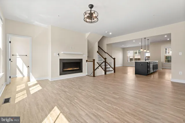 a view of a living room