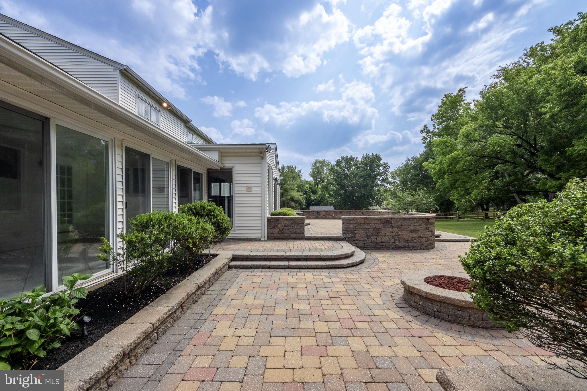 1016 Pinetown Road Fort Washington, PA 19034 - Photo 35 of 37 Rear Patio/Gas Fire Pit
