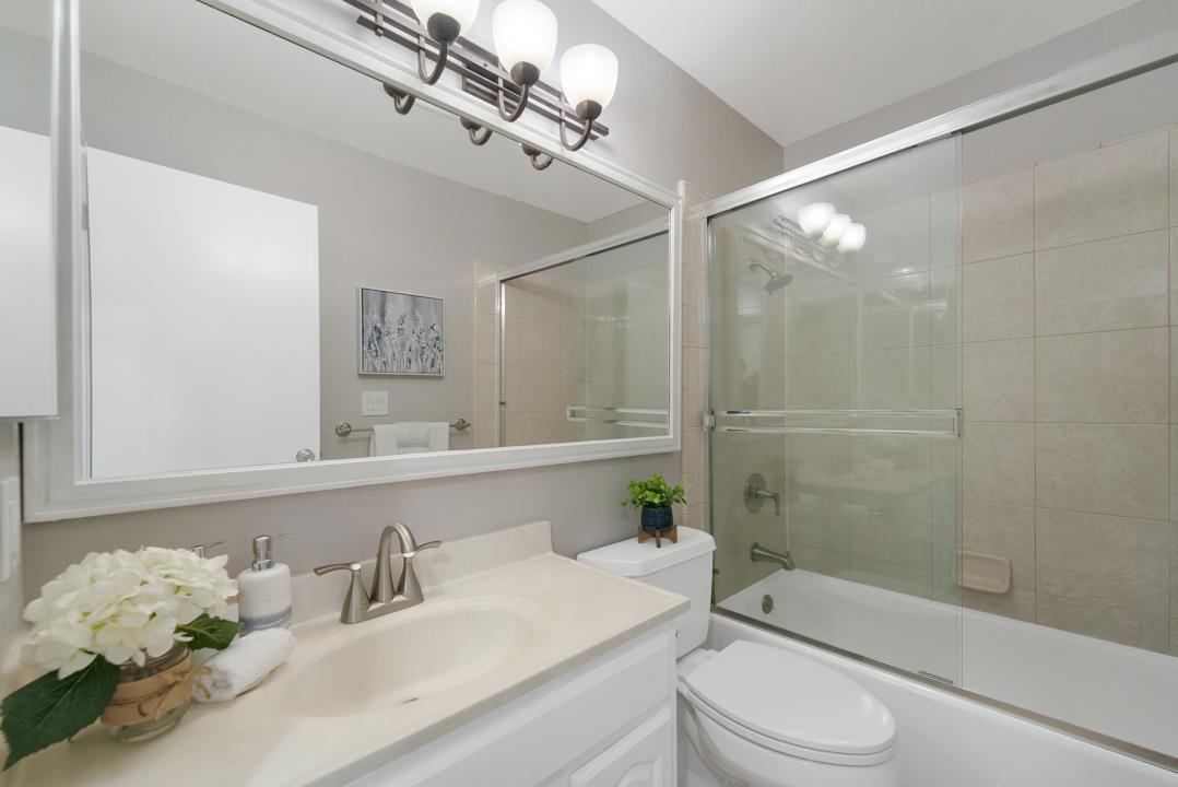 2865 South Bascom Avenue, Unit 902 San Jose, CA 95124 - Photo 15 of 29 a bathroom with a sink a toilet and shower