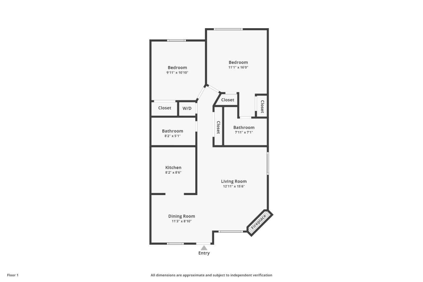 2865 South Bascom Avenue, Unit 902 San Jose, CA 95124 - Photo 6 of 29 a picture of a floor plan