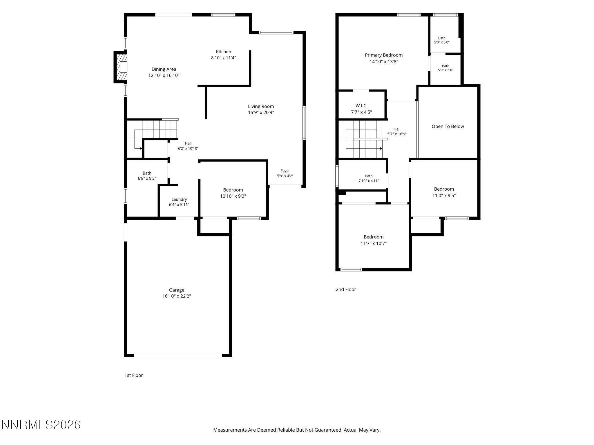 2714 Perro Court Reno, NV 89502 - Photo 31 of 31 Floorplan