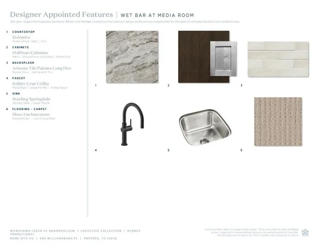 $1,349,000 | 480 Williamsburg Place, Prosper, TX 75078