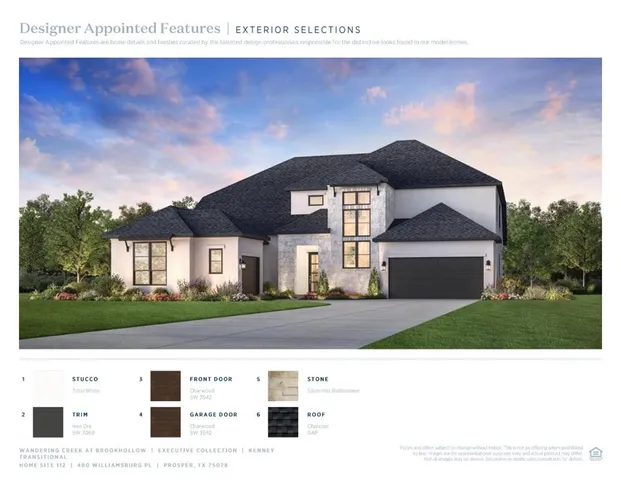 $1,349,000 | 480 Williamsburg Place, Prosper, TX 75078