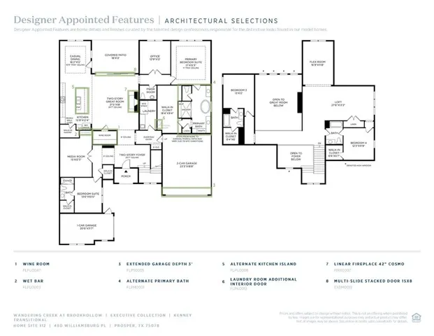 $1,349,000 | 480 Williamsburg Place, Prosper, TX 75078