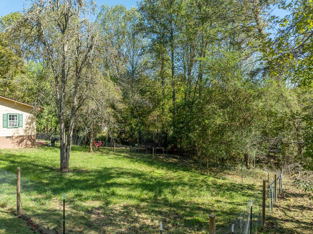 1813 John Smith Road East Blairsville, GA 30512 - Photo 31 of 41 a view of outdoor space with deck and yard