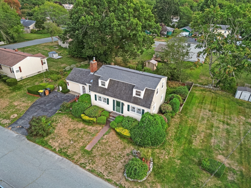 95 Brookside Road Somerset, MA 02726 - Photo 30 of 42 an aerial view of a house with garden space and street view