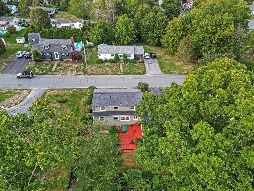 95 Brookside Road Somerset, MA 02726 - Photo 35 of 42 an aerial view of a house with a yard