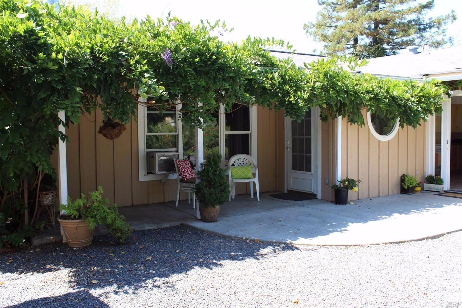 2533 Linwood Avenue Santa Rosa, CA 95404 - Photo 1 of 1 Lovely sitting area under the arbor.