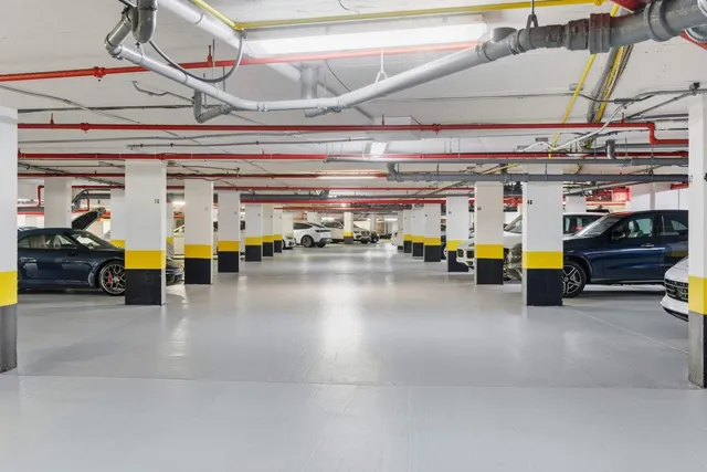 a view of parking area