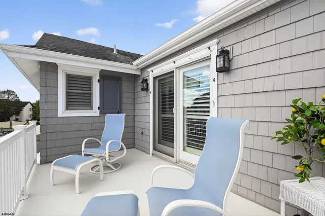 a outdoor space with furniture