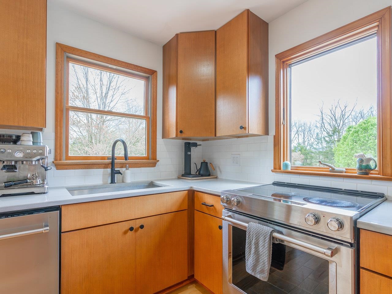 6041 Williams Run Road Port Republic, VA 24471 - Photo 17 of 68 a kitchen with stainless steel appliances a sink stove and window