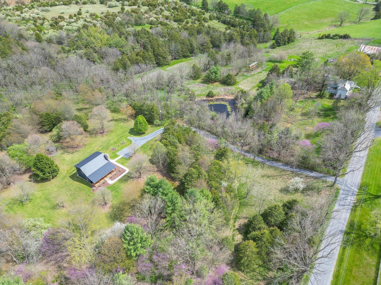 6041 Williams Run Road Port Republic, VA 24471 - Photo 4 of 68 an aerial view of a house with a yard