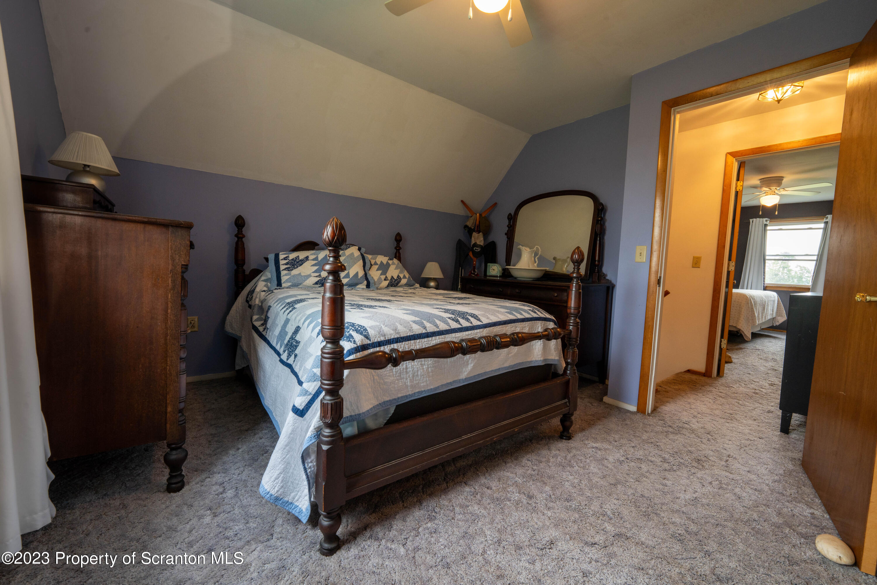 2759 State Rte 3011 Meshoppen, PA 18630 - Photo 16 of 30 a bedroom with a bed and a mirror