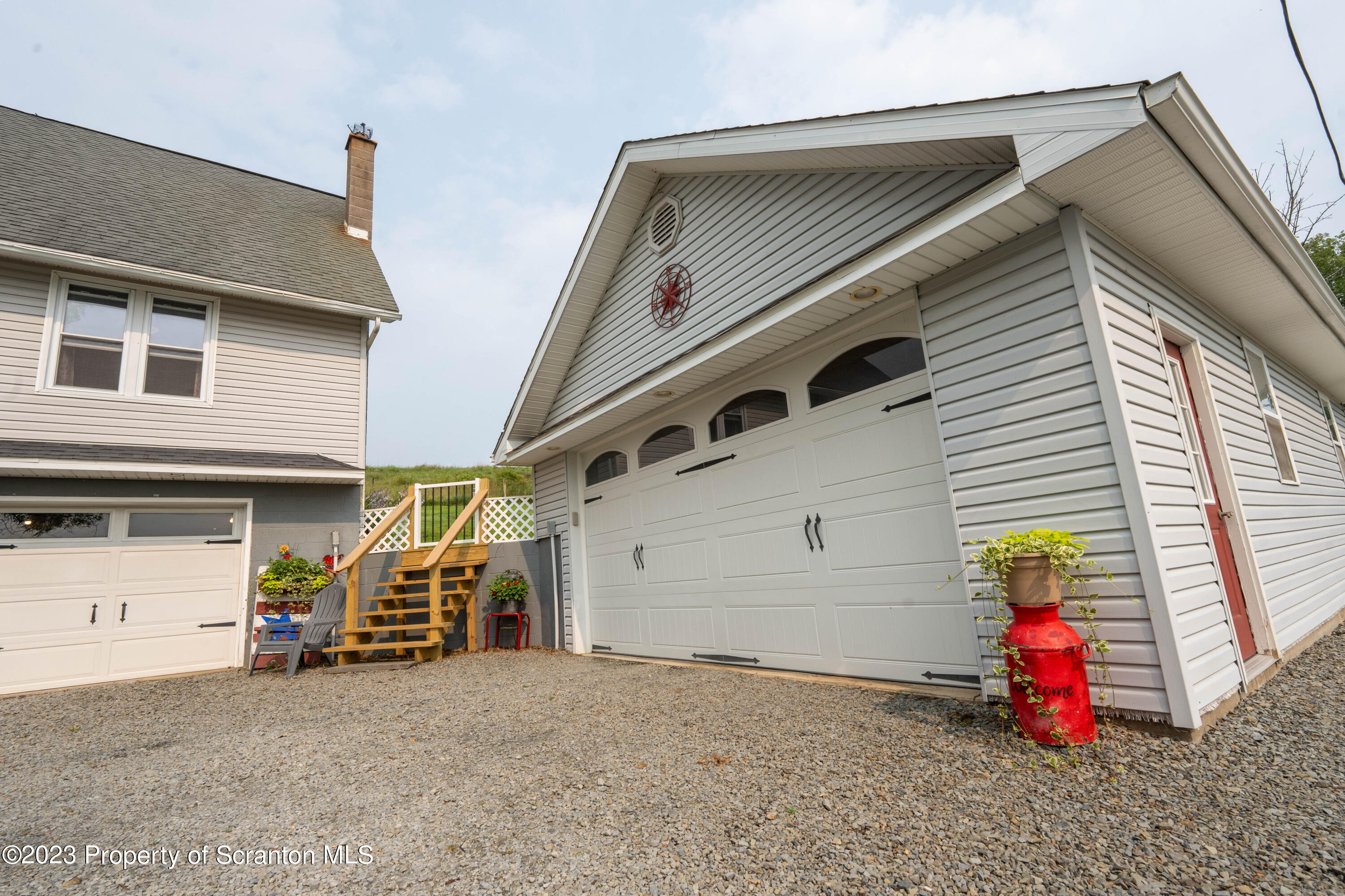 2759 State Rte 3011 Meshoppen, PA 18630 - Photo 19 of 30 a front view of a house with a garage