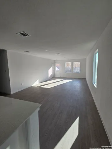 a view of livingroom and hardwood