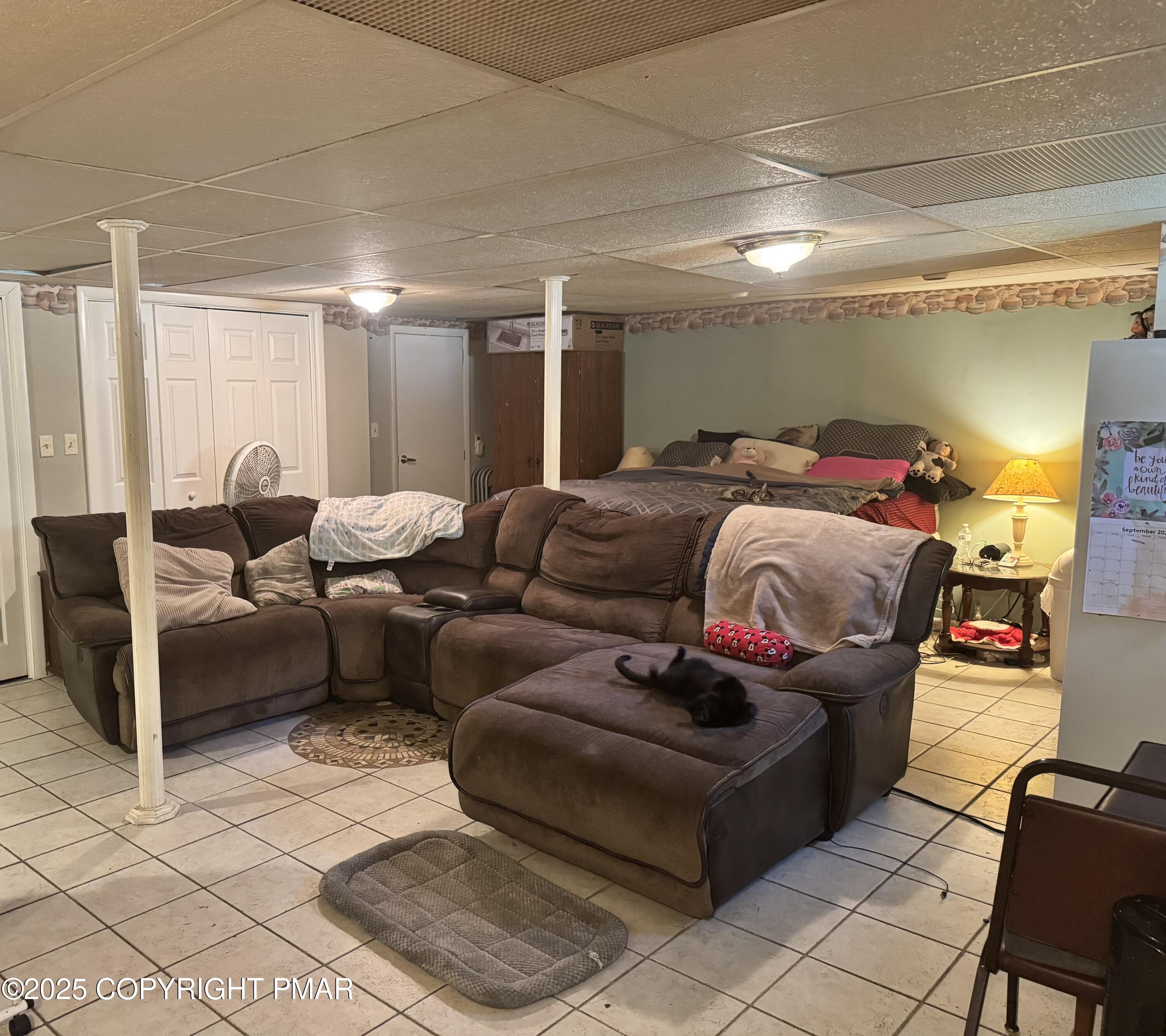 692 Watercrest Avenue Effort, PA 18330 - Photo 22 of 40 a living room with furniture and a flat screen tv