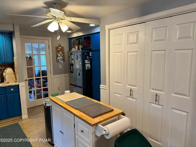 a room with storage and utility