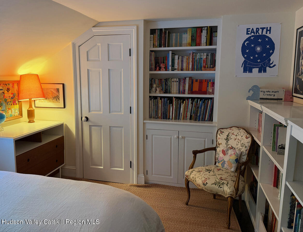 84 Sickler Road Lake Hill, NY 12448 - Photo 18 of 24 a bedroom with furniture and a window