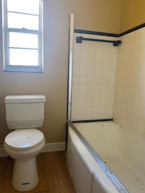 1631 Bacom Point Road Pahokee, FL 33476 - Photo 11 of 19 a bathroom with a toilet and a shower