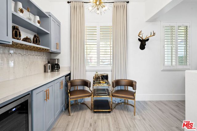 a view of a dining room and livingroom view