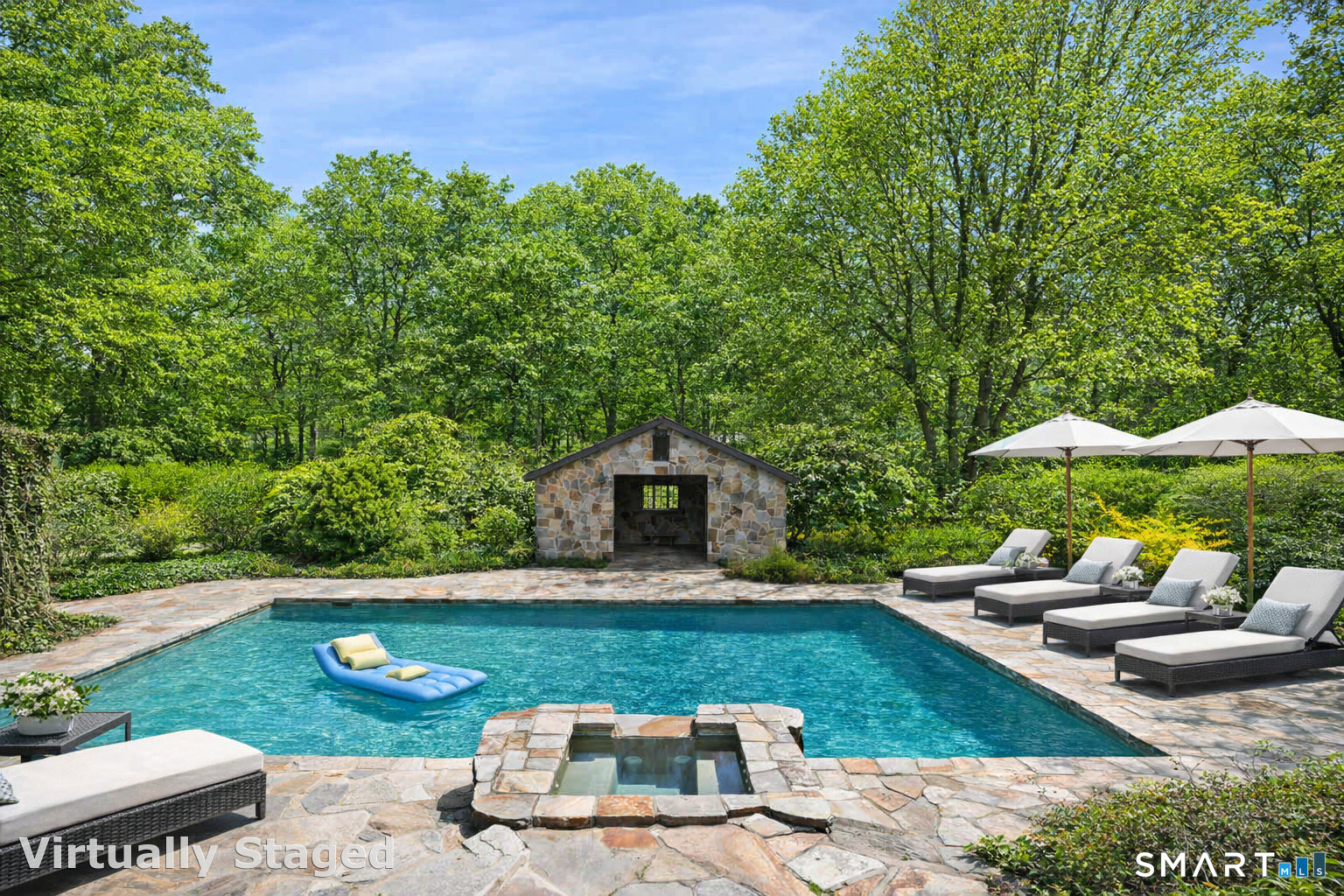 56 Charcoal Hill Road Westport, CT 06880 - Photo 3 of 40 Virtually staged & edited