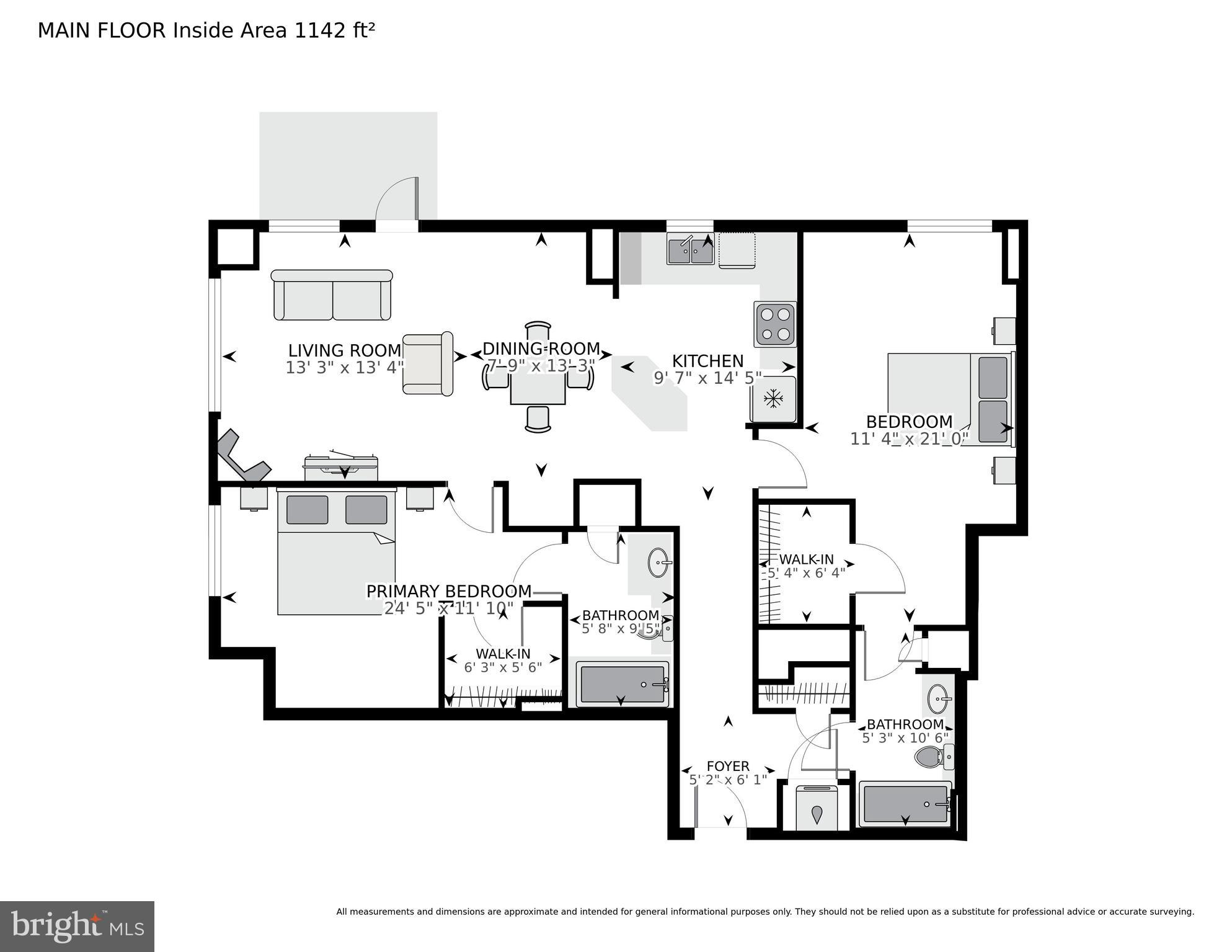 851 North Glebe Road, Unit 817 Arlington, VA 22203 - Photo 29 of 29 a picture of a floor plan