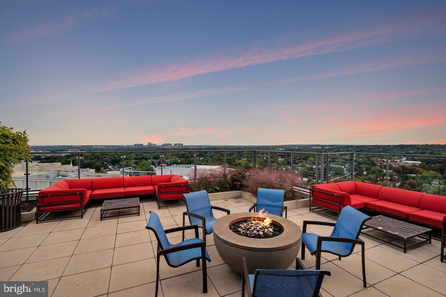 851 North Glebe Road, Unit 817 Arlington, VA 22203 - Photo 5 of 10 Amenity: Rooftop firepits