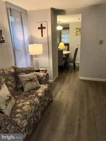 a bed room with a bed and a lamp