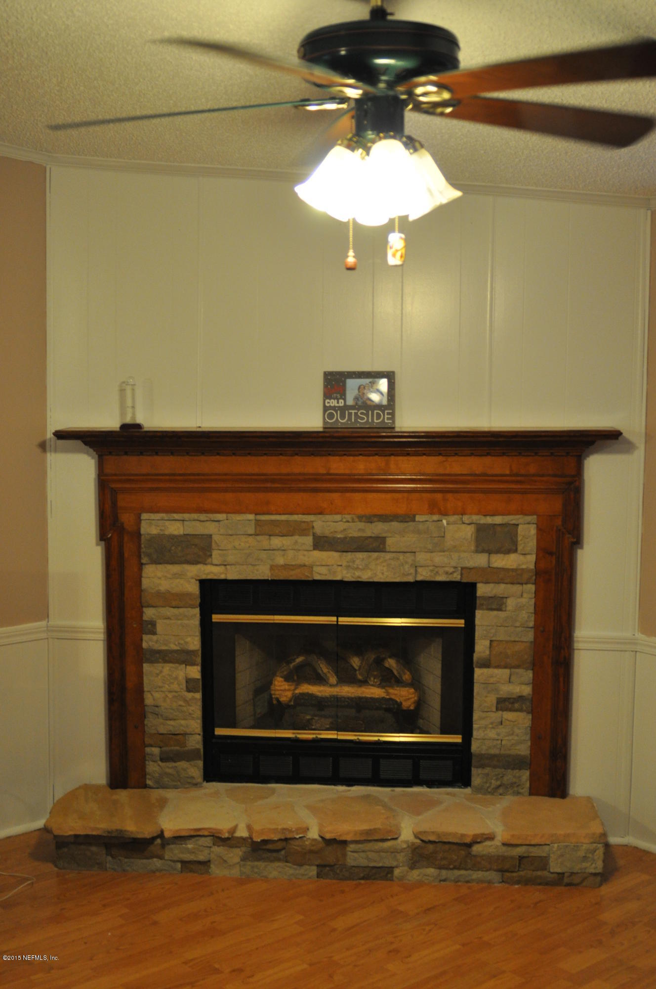12476 Boney Road Jacksonville, FL 32226 - Photo 8 of 26 Living Room Fireplace