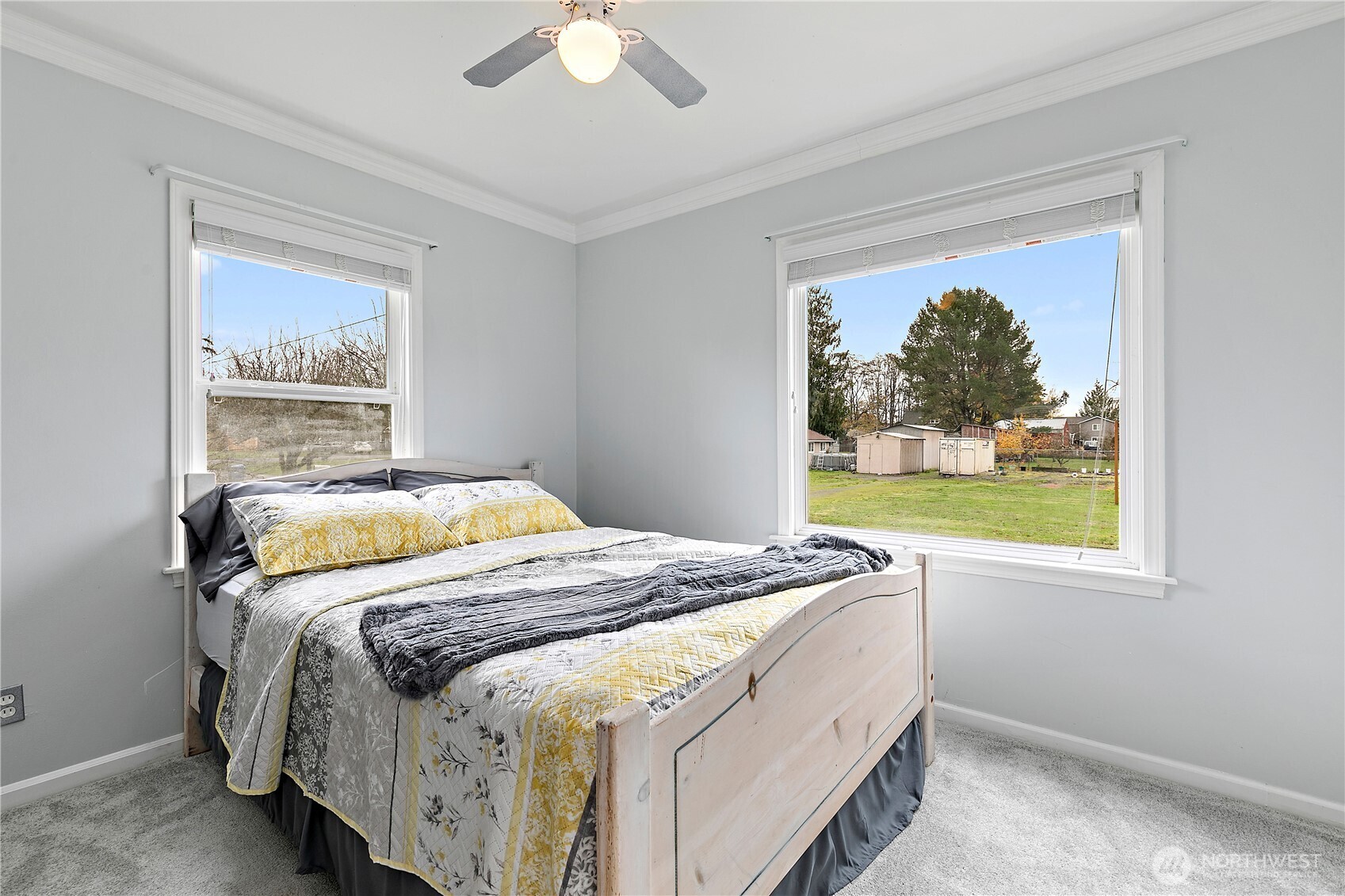 111 East Cindy Road Centralia, WA 98531 - Photo 10 of 17 a bedroom with a bed and a window