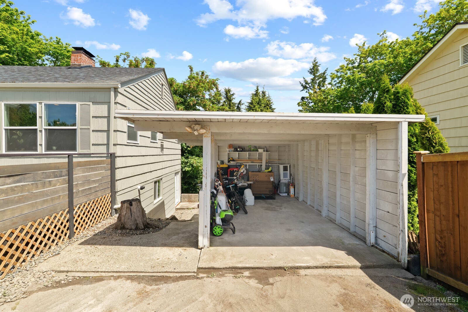 307 4th Street Steilacoom, WA 98388 - Photo 32 of 39 a view of a house with backyard