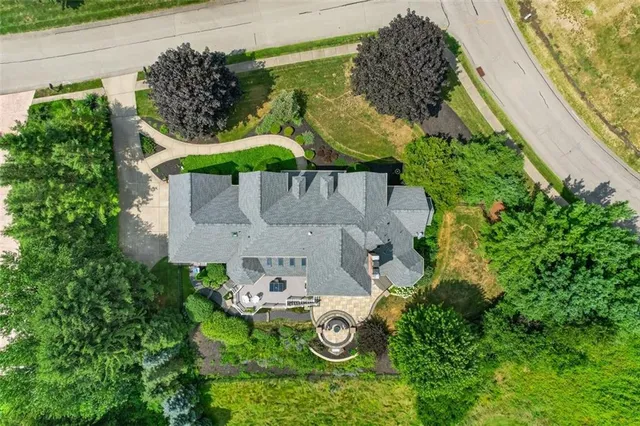 a view of yard with green space