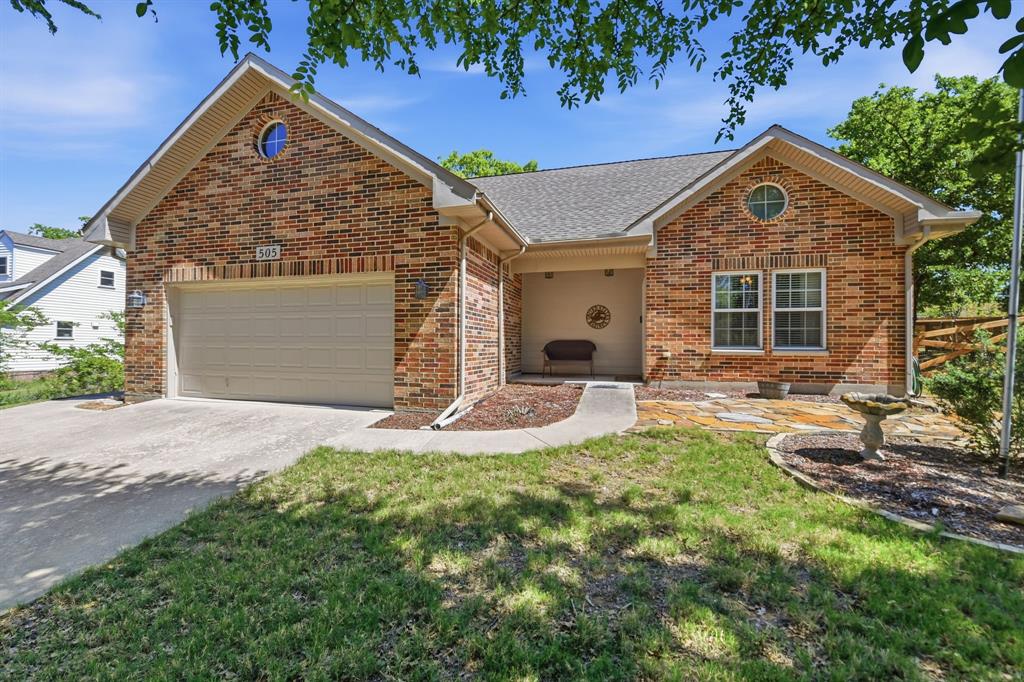 505 Highland Oak Point, TX 75068 - Photo 38 of 38 a view of a house with a yard and plants