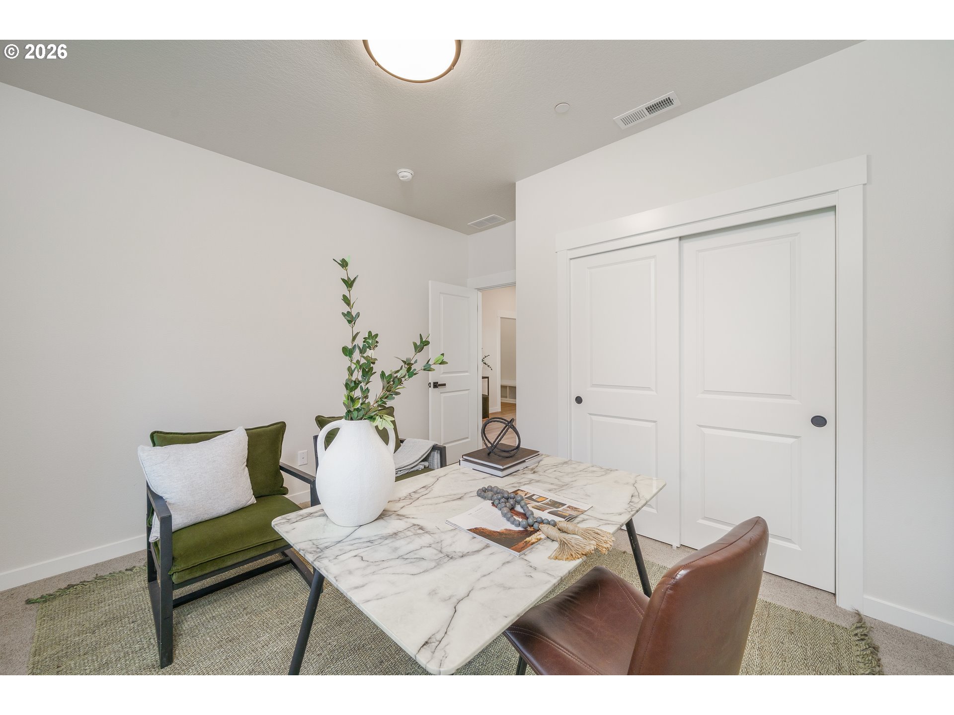 516 West 20th Way La Center, WA 98629 - Photo 9 of 45 a view of a dining room with furniture and wooden floor