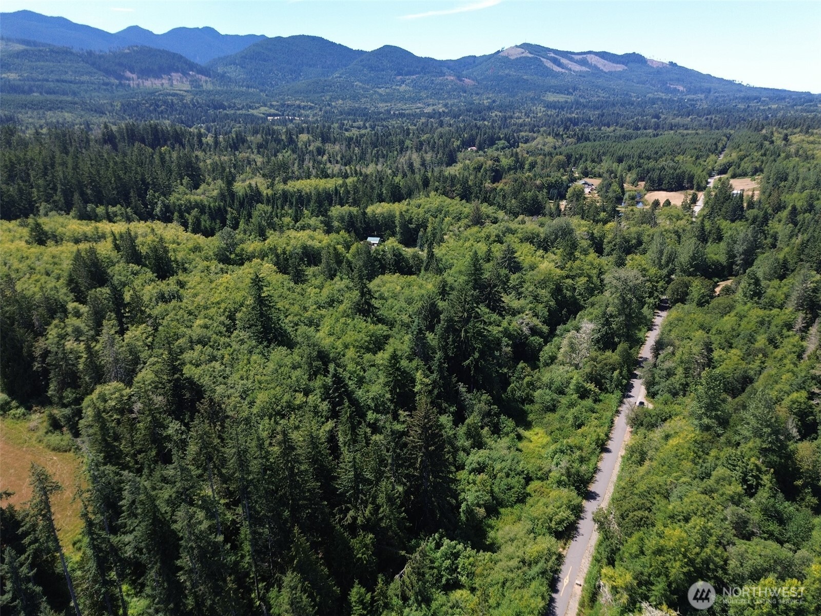 0 Thompson Road Port Angeles, WA 98363 - Photo 12 of 15 a view of a and green field with a tree