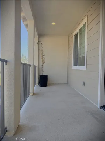 a view of front door