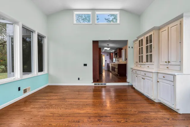 a view of a kitchen with electric equipment