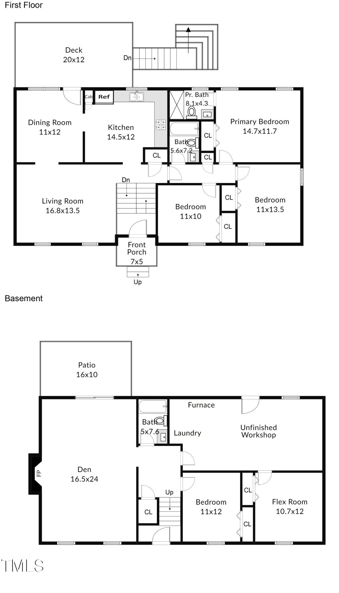5213 Old Forge Circle Raleigh, NC 27609 - Photo 37 of 37 1Floorplan