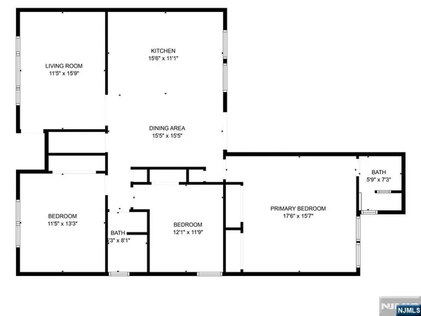 a picture of a floor plan